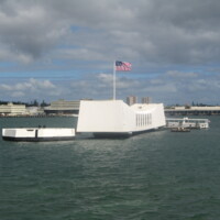 Original USS Arizona Memorial Pearl Harbor HI10.JPG