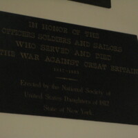 West Point USMA War of 1812 Plaque NY2.JPG