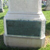 Gen Alexander Macolm War of 1812 Congressional Cemetery DC3.JPG