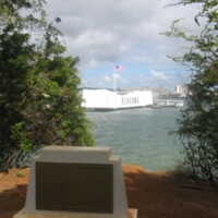 Original USS Arizona Memorial Pearl Harbor HI12.JPG