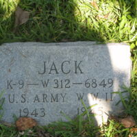 Jack and Snitch K-9 WWII Blooming Grove TX Memorial.JPG