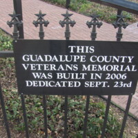Guadalupe County TX Veterans Memorial Seguin3.JPG