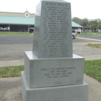 Schulenberg TX War Memorial5.JPG