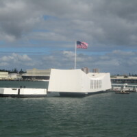Original USS Arizona Memorial Pearl Harbor HI17.JPG