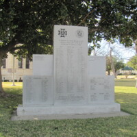 Milam County TX Wars of the 20th Century Memorial Cameron.JPG