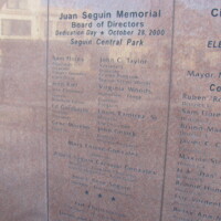 Juan Seguin Memorial War of TX Independence Seguin TX5.JPG