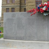 Lavaca County TX War Memorial Hallettsville2.JPG