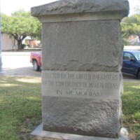 Marlin TX Falls County Confederate CW Memorial .JPG