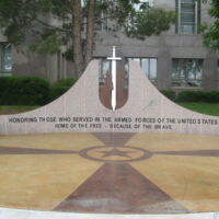 Burnet, TX VFW War Monument3.JPG
