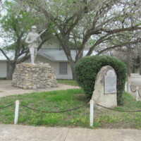 Flatonia TX WWI Doughboy Monument.JPG