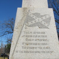 Bastrop County TX Confederate CW Memorial5.JPG