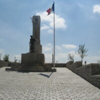 Memorial to General Barbot and 77th Division at Notre-Dame de Lorette.JPG