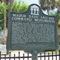 Major Francis Dade Seminole Wars Memorial St Augustine National Cemetery FL4.JPG