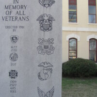 Bastrop County TX Veterans Memorial5.JPG