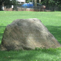 307th INF AEF WWI Memorial Rock Central Park NYC.JPG