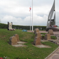 Steel Flame to Kieffers Commandos at Ouistreham Normandy France4.JPG