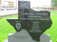 Coryell County Gatesville TX Operations for Freedom .JPG