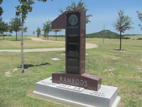 1st DIV Ramrods US Army OEF Central TX State Veterans Cemetery.JPG